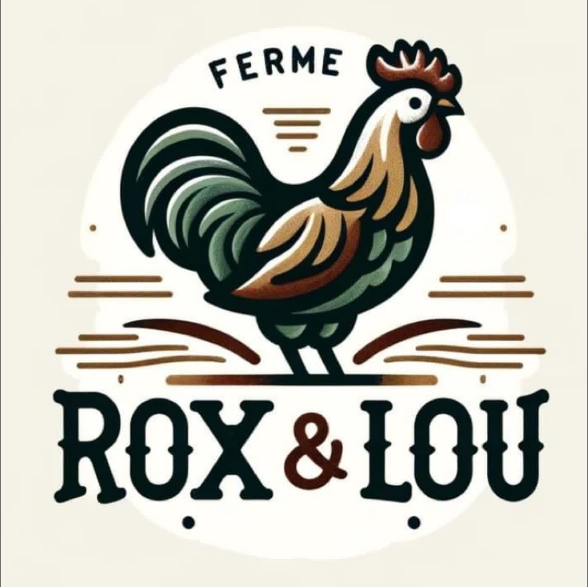 Logo officiel Ferme Rox & Lou